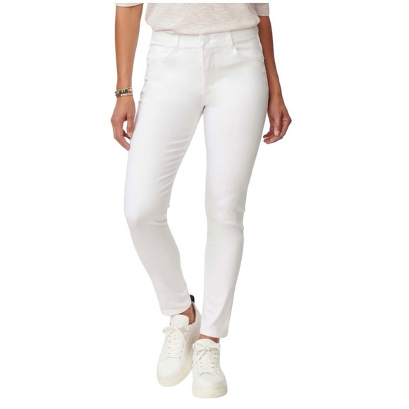 Democracy Denim - Democracy Abroad Technology Optic White Stretch Skinny Jeans Women’s 12